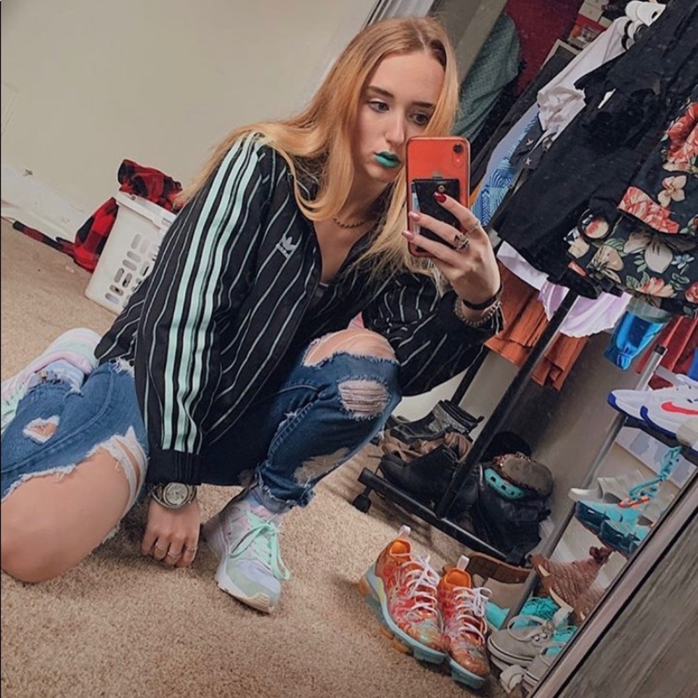Exclusive adidas track jacket